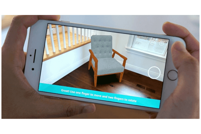 AR View: La app de realidad aumentada de Amazon para ver cómo quedan los objetos en tu hogar