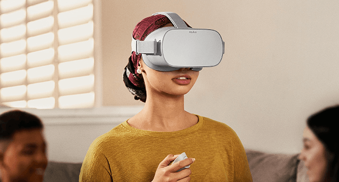 Oculus Go, es el primer visor de VR independiente desarrollado por Oculus