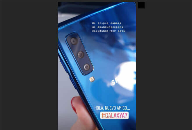 Precio del Samsung Galaxy A7 2018 en España.