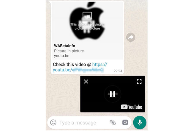 Ahora podrás ver un video en whatsapp sin dejar de chatear