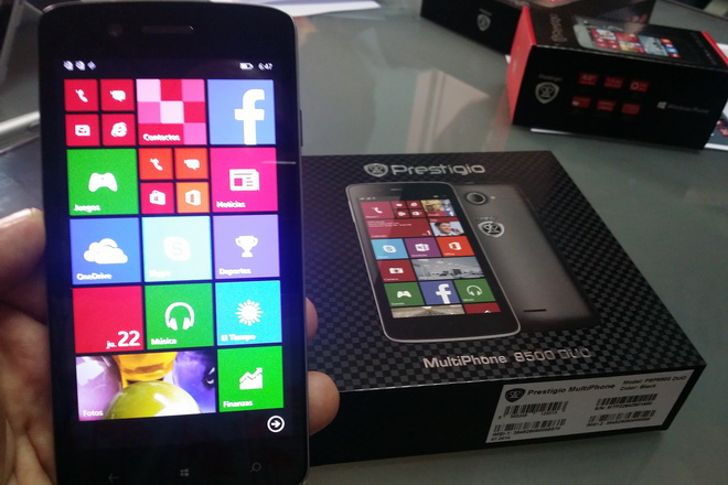 Prestige presenta sus nuevos smartphones con Windows Phone