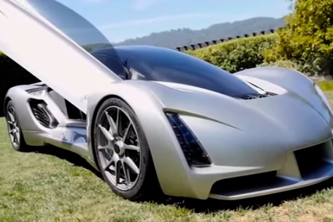 Desarrollan coche deportivo con impresión 3D