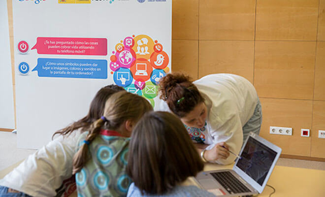 Cursos de programación para niños: Google lo hace posible en Madrid
