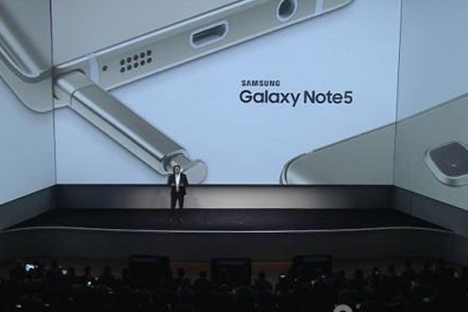 Galaxy Note 5 presentación