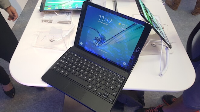 Galaxy Tab S2 funda con teclado