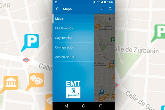 Parking Madrid: app bien dotada de la EMT para hallar aparcamiento