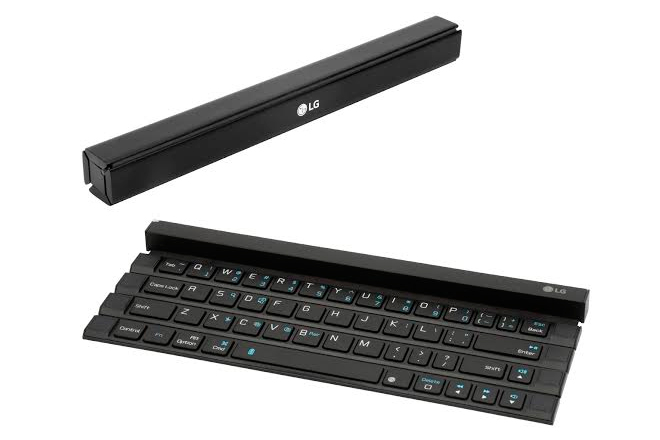 IFA 2015: Primer teclado enrollable inalámbrico ha salido del bolsillo de LG (Rolly Keyboard)