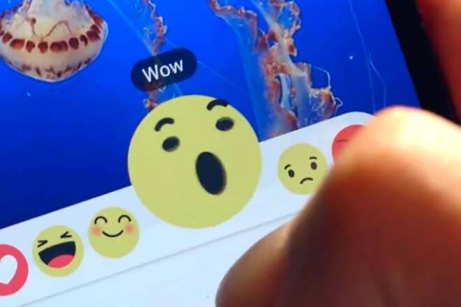 Nuevo botón “Me gusta” de Facebook (Reacciones)