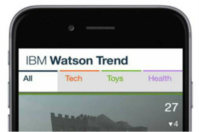 IBM Watson Trend categorías