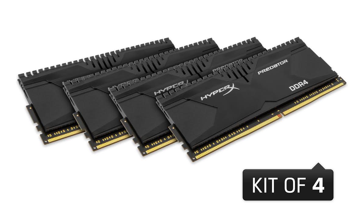 HyperX Savage y Predator: memorias DDR4 ideales para los más exigentes del gaming