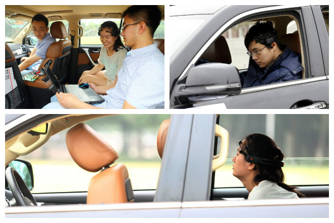 Investigadores chinos experimentan con un coche controlado por la mente
