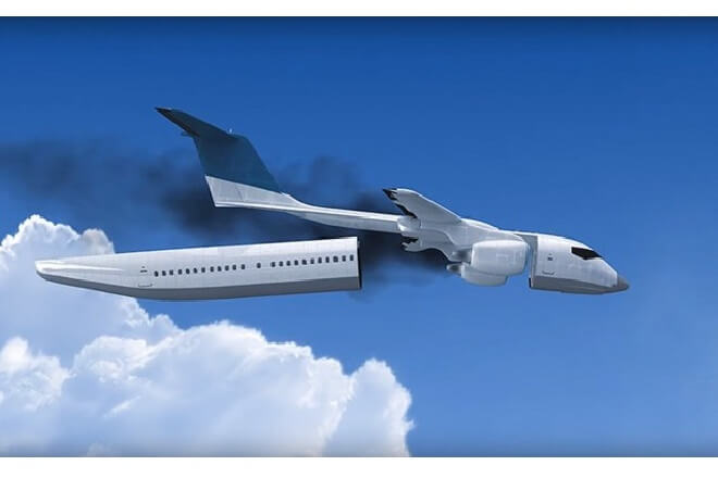 Avión contra accidentes aéreos, crean nuevo diseño de cabinas para vuelos más seguros