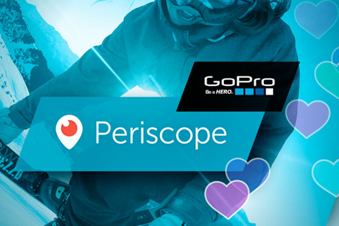 Transmitir desde una GoPro a Periscope es un hecho …y te decimos cómo hacerlo