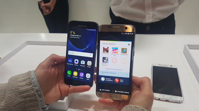 Samsung Galaxy S7 game launcher juegos