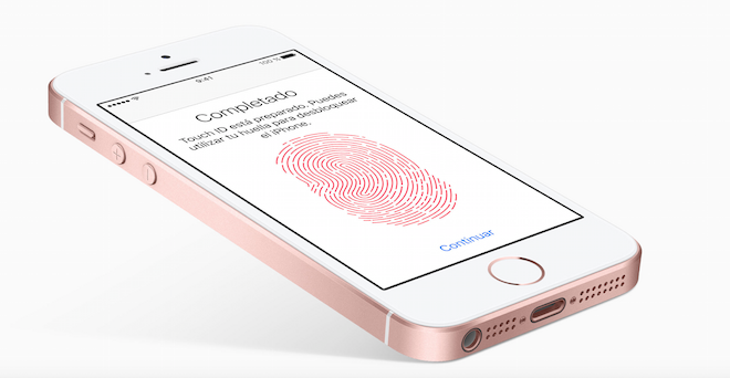 el iphone SE tiene lector de huellas dactilares o digitales y será compatible con Apple Pay