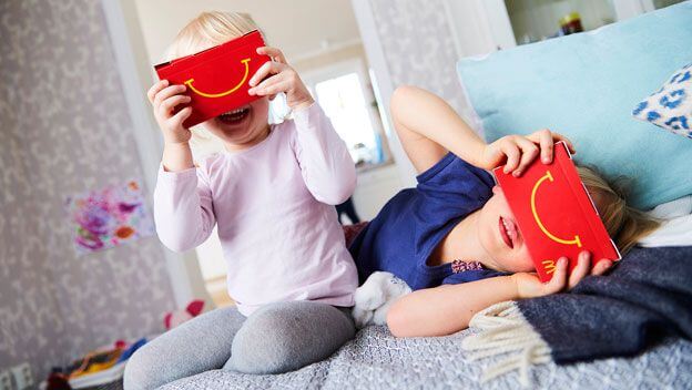 Gafas de realidad virtual de McDonald's