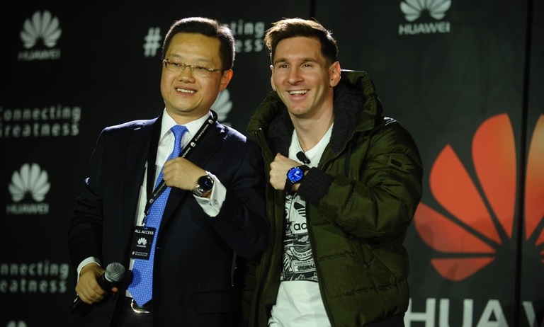 Huawei ficha a Messi