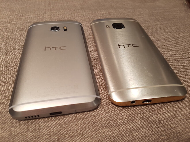 HTC 10 Vs HTC One M9 comparativa