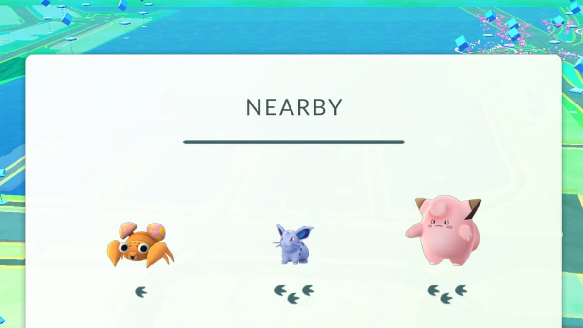 Nearby de Pokémon Go