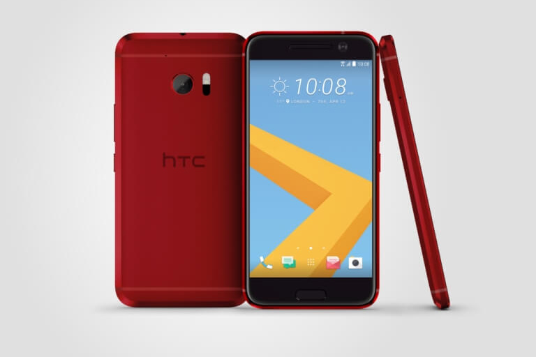 HTC 10 en rojo