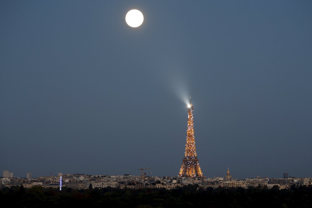 Superluna en París
