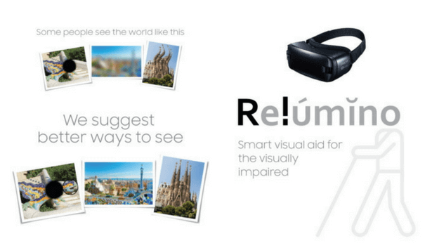 Relumino es una de que aplicaciones de realidad virtual y aumentada de Samsung ayudará a las personas con metamorfopsia