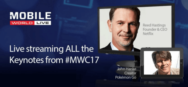 Conferencias del MWC 2017 se verán vía streaming
