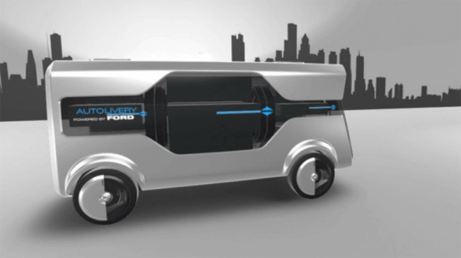Ford Autolivery Concept: el futuro del transporte de mercancías
