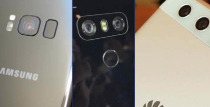 Comparativa Galaxy S8 Plus vs LG G6 vs Huawei P10