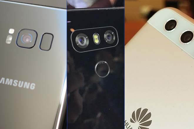 Comparativa Galaxy S8 Plus vs LG G6 vs Huawei P10