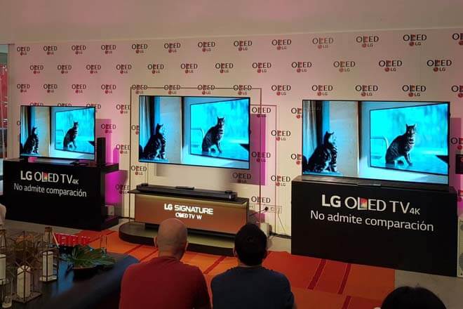 Televisores LG Signature OLED TV W7