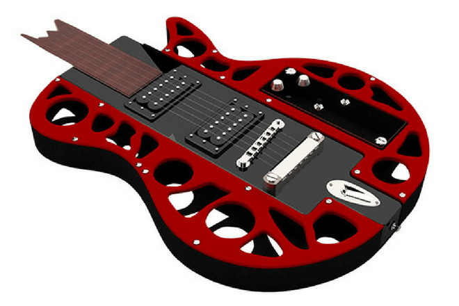 Guitarras3D es un servicio para crear tu propia guitarra eléctrica