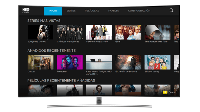 Samsung y HBO España lanzan App para Smart TV