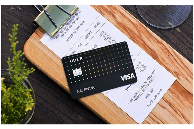 tarjeta de crédito Uber Visa Card
