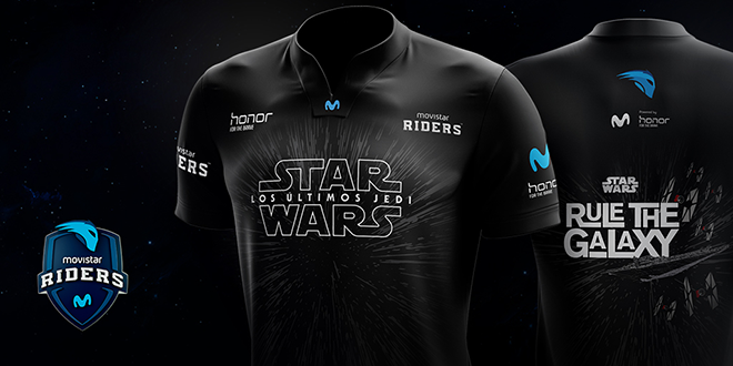 Movistar Riders vestirá una camiseta especial de Star Wars: Los últimos Jedi