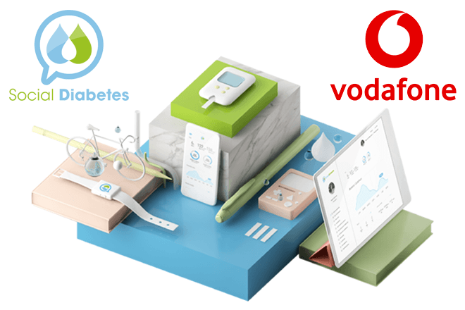 SocialDiabetes y Vodafone se unen para impulsar la gestión digital de la diabetes
