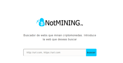 NotMining es la iniciativa española que detecta webs que minan criptomonedas