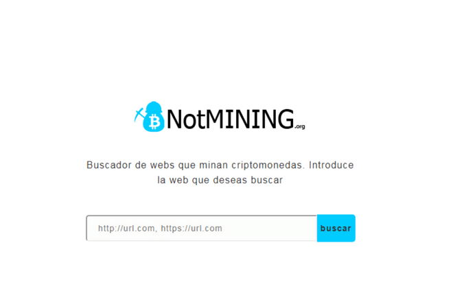 NotMining es la iniciativa española que detecta webs que minan criptomonedas