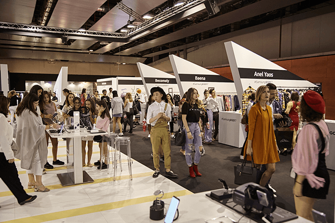 Los jóvenes diseñadores se dan cita en el Showroom Samsung EGO, enclave ineludible del Cibelespacio