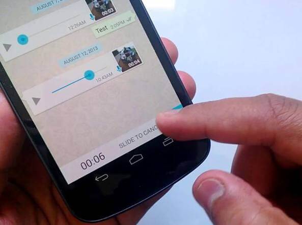 WhatsApp convierte los audios a mensajes de texto