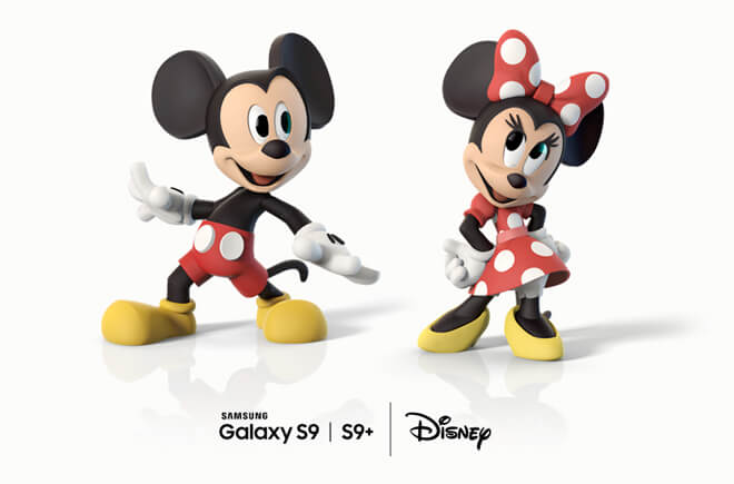 AR Emoji de Minnie y Mickey