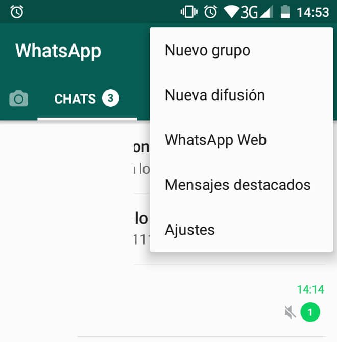 WhatsApp en el ordenador Paso 2