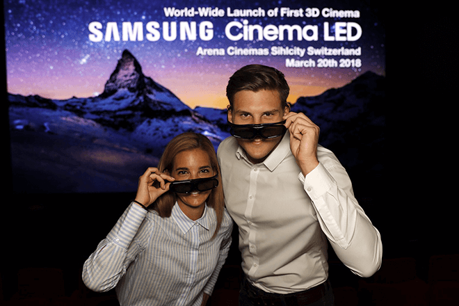 Lanzamiento de la primera pantalla Cinema LED en un cine europeo