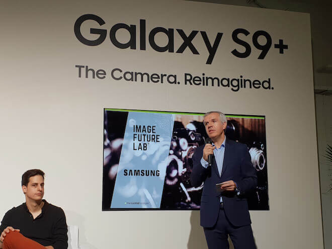 Celestino García, Vicepresidente Corporativo de Samsung, en la presentación del estudio