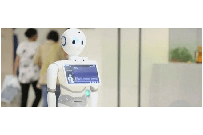 Robot médico examina a sus pacientes en China