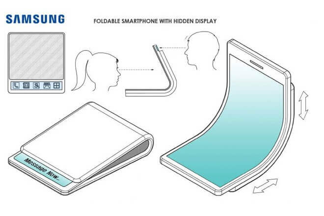 Foto de Galaxy X, el móvil plegable de Samsung