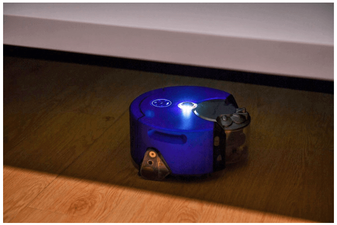 imagen del robot aspiradora de Dyson, 360 Heurist