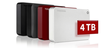 Los nuevos discos externos de Toshiba combinan un diseño elegante con funciones prácticas y capacidad extra