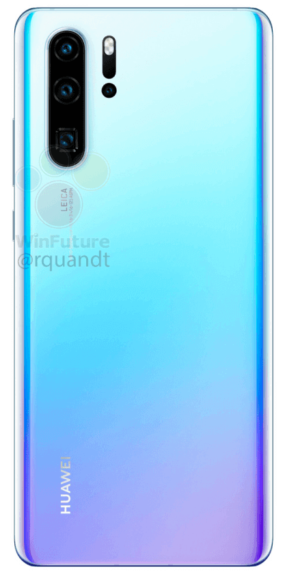 Huawei P30 pro filtrado en fotos
