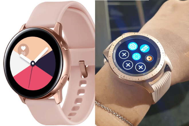 galaxy watch active vs samsung galaxy watch